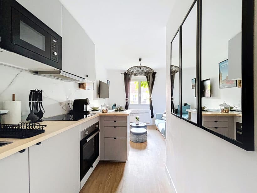 Logement à louer à Dourdan - La Tourelle des Rois - Cuisine