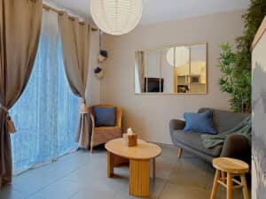 Location courte durée à Dourdan - La Courette des Rois - Séjour