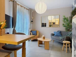 Location courte durée à Dourdan - La Courette des Rois - Séjour