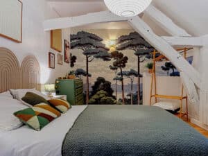 Location courte durée à Dourdan - La Courette des Rois - Chambre